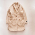画像をギャラリービューアに読み込む, MAGNLENS マグレンズ ペールアプリコット クリームカラー ボアコート PALE APRICOT CREAM BOA RELAX FIT COAT