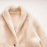 画像をギャラリービューアに読み込む, MAGNLENS マグレンズ ペールアプリコット クリームカラー ボアコート PALE APRICOT CREAM BOA RELAX FIT COAT