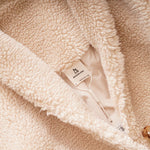 画像をギャラリービューアに読み込む, MAGNLENS マグレンズ ペールアプリコット クリームカラー ボアコート PALE APRICOT CREAM BOA RELAX FIT COAT