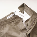 画像をギャラリービューアに読み込む, CK カルバンクライン オリーブ ワイドレッグ カーゴパンツ CALVIN KLEIN OLIVE WIDE LEG CARGO PANT WOMENS