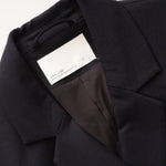 画像をギャラリービューアに読み込む, oak + fort オークアンドフォート ブラック ダブルブレストジャケット オーバーサイズブレザー BLACK W JACKET DOUBLE JK WOMEN