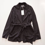 画像をギャラリービューアに読み込む, スプレンディッド チャコールグレー ストレッチジャケット ボーイフレンドフィットブレザー SPLENDID STRETCH BLAZER BOYFRIEND-FIT JACKET WOMENS