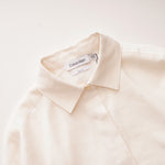 画像をギャラリービューアに読み込む, CK カルバンクライン オフホワイト 長袖リラックスフィットシャツ CALVIN KLEIN OFF-WHITE RELAX-FIT SHIRT WOMENS