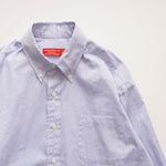 画像をギャラリービューアに読み込む, アドラーブル サックスブルー リラックスフィット オックスフォードシャツ ADOLUVLE ORIGINAL SAX-BLUE RELAX-FIT OXFORD SHIRT