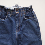 画像をギャラリービューアに読み込む, oak + fort オークアンドフォート イージー インディゴジーンズ ワイドデニムパンツ INDIGO EASY DENIM PANTS WIDE JEANS WOMENS