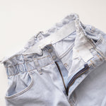 画像をギャラリービューアに読み込む, oak + fort オークアンドフォート ライトインディゴ イージージーンズ ワイドデニムパンツ LIGHT-INDIGO EASY DENIM PANTS WIDE JEANS WOMENS