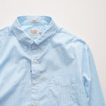 画像をギャラリービューアに読み込む, ジェークルー サックス ホワイト ストライプ ボタンダウンシャツ J.CREW SAX WHITE STRIPED B.D.SHIRTS CLASSIC MENS