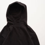 画像をギャラリービューアに読み込む, ヴィンス ブラック スウェット フーディ パーカー ビンス  VINCE BLACK HOODIE WOMENS