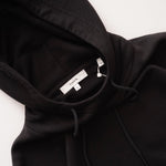 画像をギャラリービューアに読み込む, ヴィンス ブラック スウェット フーディ パーカー ビンス  VINCE BLACK HOODIE WOMENS