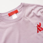 画像をギャラリービューアに読み込む, アドラーブル オリジナル ピンクパープル ビッグシルエット ロゴ Tシャツ ドロップショルダー ADOLUVLE ORIGINAL PINK PURPLE LOGO TEE DROP-SHOULDER LOOSE-FIT MADE IN JAPAN