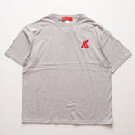 画像をギャラリービューアに読み込む, アドラーブル オリジナル グレー ビッグシルエット ロゴ Tシャツ ドロップショルダー ADOLUVLE ORIGINAL GRAY LOGO TEE DROP-SHOULDER LOOSE-FIT MADE IN JAPAN