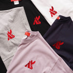 画像をギャラリービューアに読み込む, アドラーブル オリジナル グレー ビッグシルエット ロゴ Tシャツ ドロップショルダー ADOLUVLE ORIGINAL GRAY LOGO TEE DROP-SHOULDER LOOSE-FIT MADE IN JAPAN

