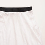 画像をギャラリービューアに読み込む, KARL LAGERFELD PARIS カールラガーフェルド ホワイト メッシュ マキシ スカート WHITE MESH MAXI SKIRT WOMEN