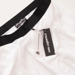 画像をギャラリービューアに読み込む, KARL LAGERFELD PARIS カールラガーフェルド ホワイト メッシュ マキシ スカート WHITE MESH MAXI SKIRT WOMEN