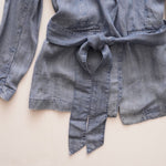 画像をギャラリービューアに読み込む, スプレンディッド ライトインディゴ ジャケット シャンブレー ボーイフレンドフィット ブレザー SPLENDID LIGHT-INDIGO JACKET CHAMBRAY BOYFRIEND-FIT BLAZER WOMENS