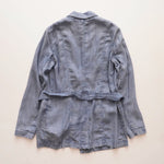 画像をギャラリービューアに読み込む, スプレンディッド ライトインディゴ ジャケット シャンブレー ボーイフレンドフィット ブレザー SPLENDID LIGHT-INDIGO JACKET CHAMBRAY BOYFRIEND-FIT BLAZER WOMENS