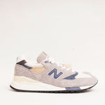 画像をギャラリービューアに読み込む, NEW BALANCE TEDDY SANTIS U998TA ニューバランス テディ・サンティス グレー×ネイビー スウェード メッシュ レザー スニーカー GRAY SUEDE MESH SUEDE × NAVY LEATHER SNEAKERS MADE IN USA