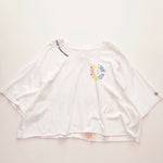 画像をギャラリービューアに読み込む, LEVI'S リーバイス ホワイト レインボープリント リラックスフィット Tシャツ WHITE RAINBOW PRINT RELAX FIT TEE T SHIRT WOMENS