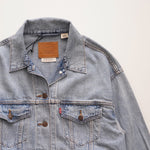 画像をギャラリービューアに読み込む, LEVI'S リーバイス ライトインディゴ Gジャン トラッカージャケット LIGHT INDIGO TRUCKER JACKET THIRD STYLE WOMENS