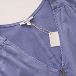 画像をギャラリービューアに読み込む, スプレンディッド アズールブルー Vネック ロンパース ジャンプスーツ オールインワン SPLENDID AZURE V-NECK ZIP-UP ROMPER JUMP-SUIT WOMENS