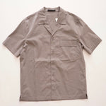 画像をギャラリービューアに読み込む, oak + fort オークアンドフォート グレー 半袖 開襟 オープンカラーシャツ GRAY S/S OPEN COLLAR SHIRTS