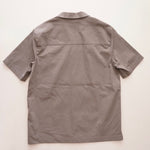 画像をギャラリービューアに読み込む, oak + fort オークアンドフォート グレー 半袖 開襟 オープンカラーシャツ GRAY S/S OPEN COLLAR SHIRTS