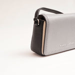 画像をギャラリービューアに読み込む, マークジェイコブス ブラック×グレー×ホワイト レザー ミニショルダーバッグ MARC JACOBS BLACK GRAY WHITE LEATHER MINI SHOULDER BAG WOMENS