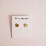 画像をギャラリービューアに読み込む, マークジェイコブス ゴールド ヘキサゴン ピアス MARC JACOBS GOLD HEXAGON PIERCED EARRINGS
