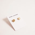 画像をギャラリービューアに読み込む, マークジェイコブス ゴールド ヘキサゴン ピアス MARC JACOBS GOLD HEXAGON PIERCED EARRINGS