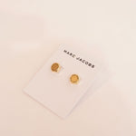 画像をギャラリービューアに読み込む, マークジェイコブス ゴールド ヘキサゴン ピアス MARC JACOBS GOLD HEXAGON PIERCED EARRINGS