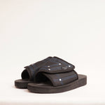 画像をギャラリービューアに読み込む, スイコック×ジョンエリオット ブラック サンダル SUICOKE×JOHN ELLIOTT SAW CABJE B BLACK