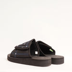 画像をギャラリービューアに読み込む, スイコック×ジョンエリオット ブラック サンダル SUICOKE×JOHN ELLIOTT SAW CABJE B BLACK