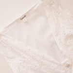 画像をギャラリービューアに読み込む, スプレンディッド ホワイト Vネック バーディ アイレットドレス ワンピース SPLENDID WHITE V-NECK BIRDIE EYELET DRESS WOMENS