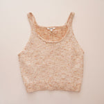画像をギャラリービューアに読み込む, スプレンディッド オレンジミックス ニットタンクトップ ベスト SPLENDID ORANGE MIX KNIT TANK TOP VEST WOMENS