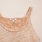 画像をギャラリービューアに読み込む, スプレンディッド オレンジミックス ニットタンクトップ ベスト SPLENDID ORANGE MIX KNIT TANK TOP VEST WOMENS
