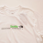 画像をギャラリービューアに読み込む, ノースフェイス ホワイト シアトル シティ Tシャツ THE NORTH FACE WHITE SEATTLE CITY TEE WOMENS