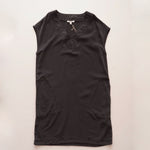 画像をギャラリービューアに読み込む, スプレンディッド ブラック 炭黒 Vネック ワンピース SPLENDID BLACK V-NECK ONE PIECE DRESS WOMENS