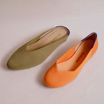 画像をギャラリービューアに読み込む, ROTHY'S ロシーズ フラット タンジェリン フラットパンプス ROTHY'S 001 THE FLAT Tangerine