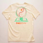 画像をギャラリービューアに読み込む, ナイキ クリームイエロー バスケットボール プリントTシャツ NIKE BASKETBALL TEE THE NIKE TEE