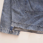 画像をギャラリービューアに読み込む, セブンフォーオールマンカインド インディゴ デニム カバーオール 7 FOR ALL MANKIND INDIGO DENIM COVER ALL JACKET