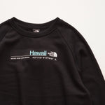 画像をギャラリービューアに読み込む, ノースフェイス ブラック ハワイ シティ スウェットシャツ THE NORTH FACE BLACK HAWAII CITY SWEAT SHIRT