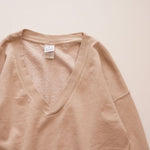 画像をギャラリービューアに読み込む, チャンピオン シャンパンフロストカラー Vネック スウェット CHAMPION CHAMPAGNE FROST V-NECK SWEAT TOP WOMENS