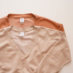 画像をギャラリービューアに読み込む, チャンピオン キャニオンレッドカラー Vネック スウェット CHAMPION CANYON RED V-NECK SWEAT TOP WOMENS