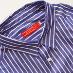 画像をギャラリービューアに読み込む, アドラーブル ブルー×ホワイト ストライプ スプリットラグランスリーブ ビッグシルエット シャツ ADOLUVLE ORIGINAL BLUE WHITE SPLIT RAGLAN SLEEVE STRIPED BIG SHIRT LONG SLEEVE