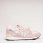 画像をギャラリービューアに読み込む, NEW BALANCE M996 ニューバランス U996TA ピンク スウェード メッシュ レザー スニーカー PINK SUEDE MESH SUEDE LEATHER SNEAKERS MADE IN USA