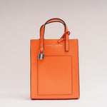 画像をギャラリービューアに読み込む, マークジェイコブス ドラゴンファイヤー オレンジ ×シルバー レザーショルダー&ミニトートバッグ MARC JACOBS DRAGON FIRE ORANGE × SILVER LEATHER SHOULDER & MINI TOTE BAG WOMENS