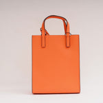 画像をギャラリービューアに読み込む, マークジェイコブス ドラゴンファイヤー オレンジ ×シルバー レザーショルダー&ミニトートバッグ MARC JACOBS DRAGON FIRE ORANGE × SILVER LEATHER SHOULDER & MINI TOTE BAG WOMENS