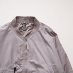 画像をギャラリービューアに読み込む, アディダス ステラマッカートニー ダブグレー ボンバージャケット ドロップショルダー ブルゾン ADIDAS × STELLA MCCARTNEY DOVE GRAY BOMBER JACKET WOMEN