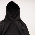 画像をギャラリービューアに読み込む, チャンピオン ブラック リバースウィーブ プルオーバー フーディ パーカー CHAMPION BLACK REVERSE WEAVE HOODIE WOMENS