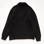 画像をギャラリービューアに読み込む, JOE'S JEANS ジョーズ ジーンズ ブラック メリノウール ショルカラー ニットカーディガン BLACK MERINO WOOL SHAWL COLLAR KNIT CARDIGAN MENS